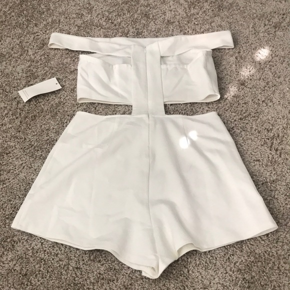 White tobi romper - Picture 3 of 6